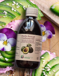 Elixír z avokádového oleje obohacený o uhlík 60 - zdraví antioxidanty