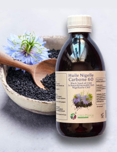 Preparação de Óleo de Nigella com Carbono 60 - Saúde e Antioxidante