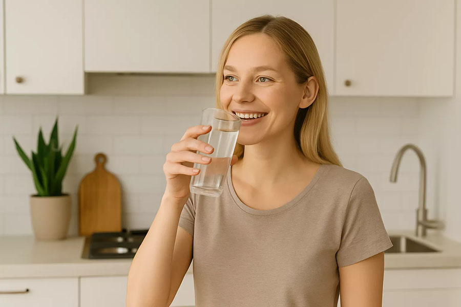 women and water