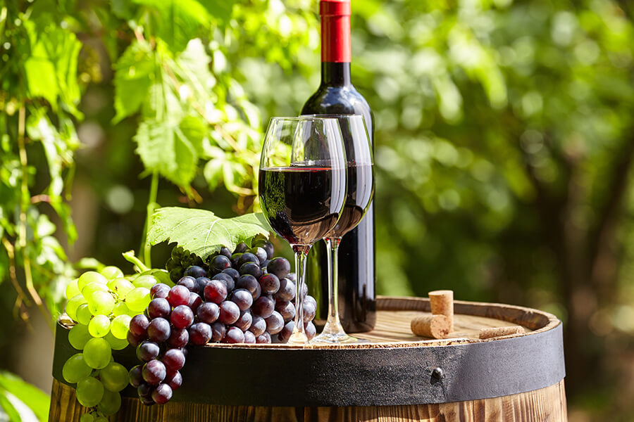 C60-France-Антиоксидант-винно-красного вина ресвератрол